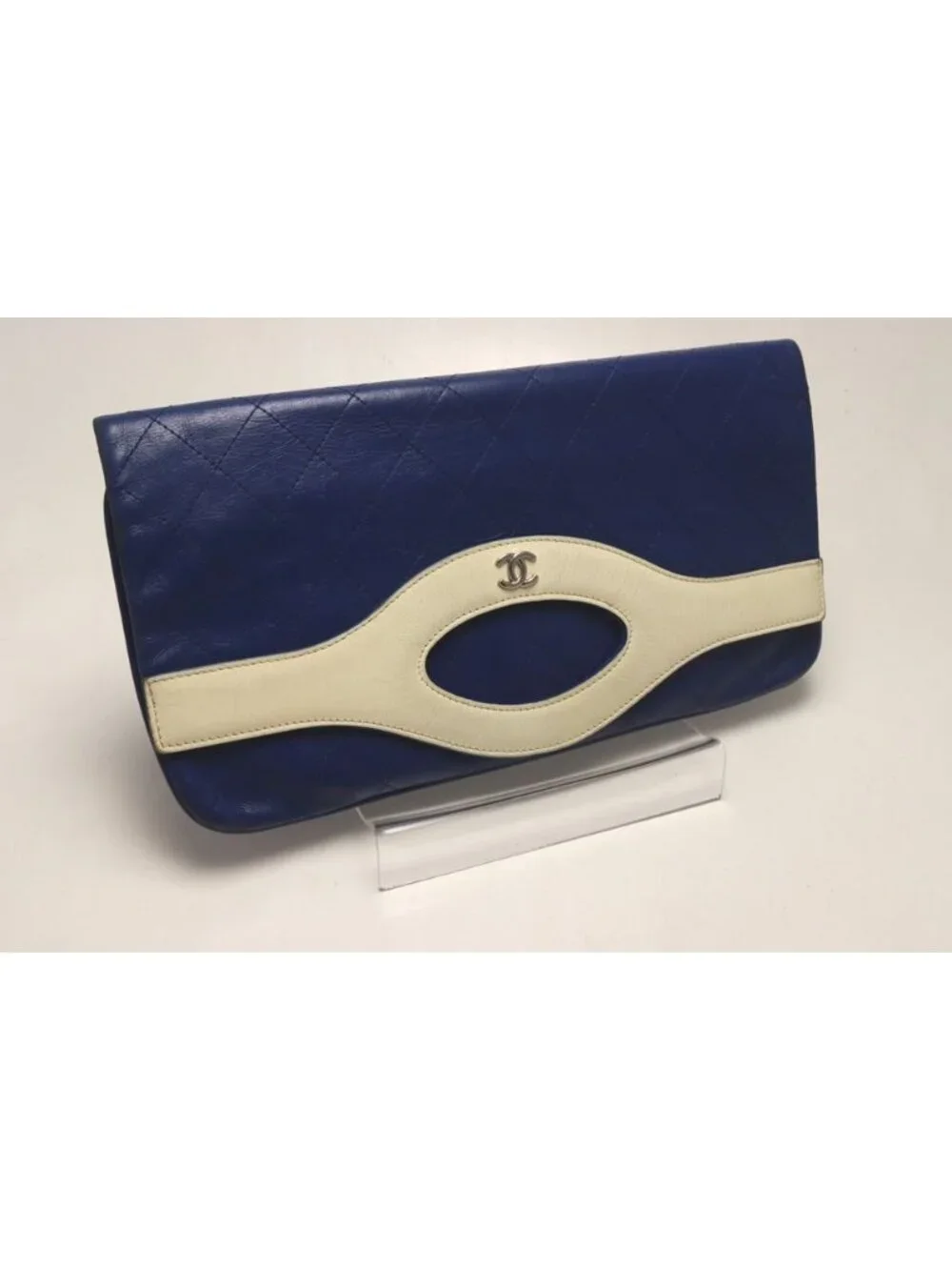 Chanel 27 Calf Leather Clutch